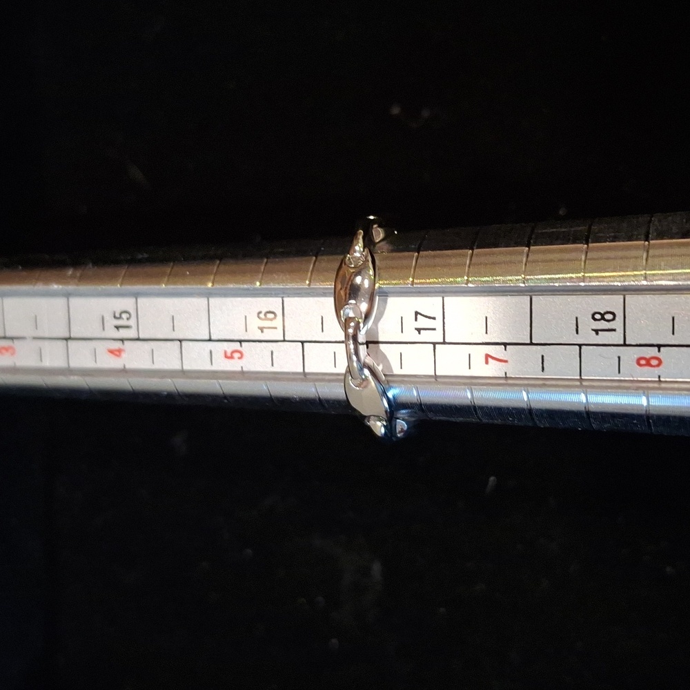 Sterling Silver Chain Link Ring - image 4